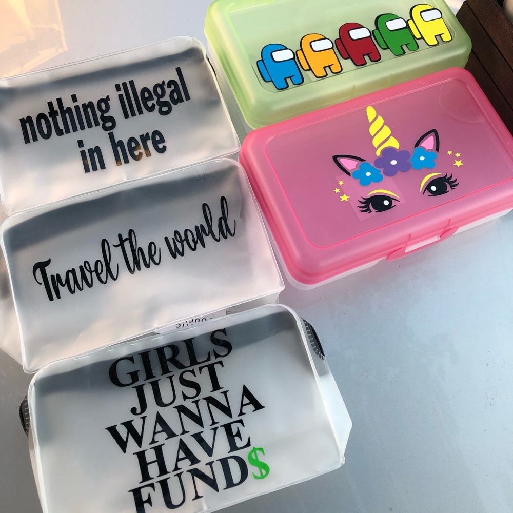 Pencil case/ Among us/ Money saving folders